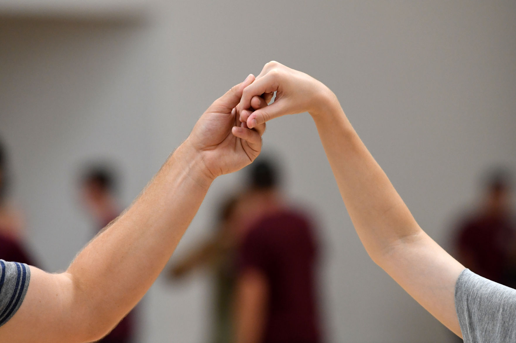 Aggie Wranglers dance lesson